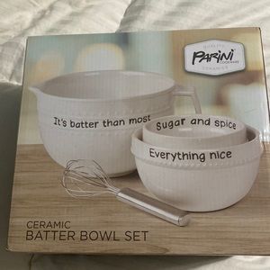 Panini batter bowls